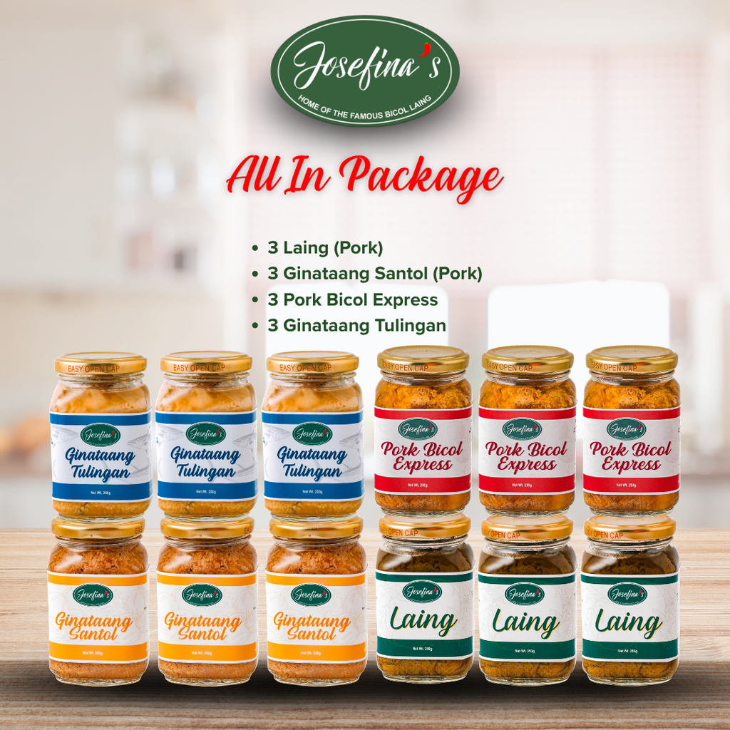 Josefina's Wholesale Price Negosyo Package | 12 jars