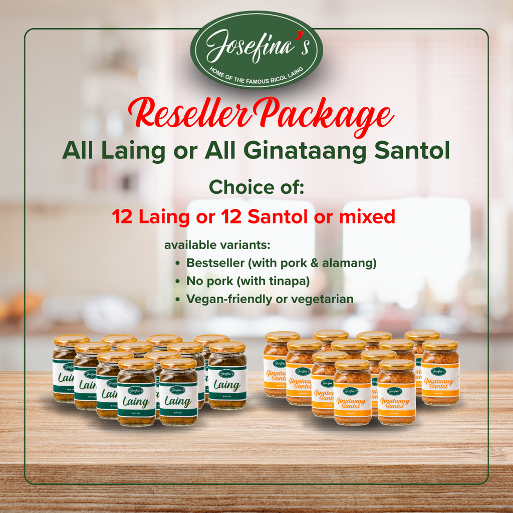 Josefina's Wholesale Price Negosyo Package | 12 jars