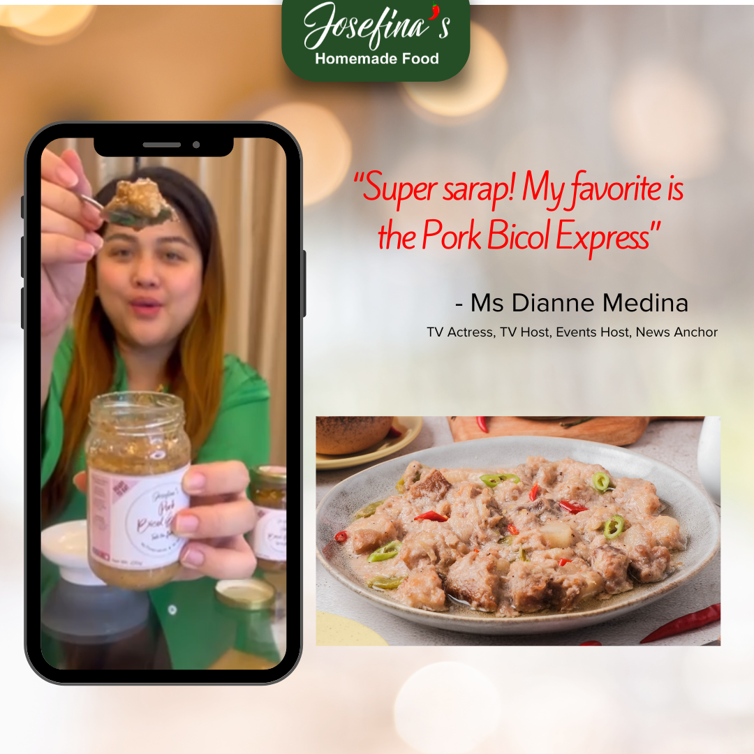 Josefina’s Pork Bicol Express | Authentic Bicolano Spicy Pork in Coconut Cream | Ready-to-Eat Filipino Favorite