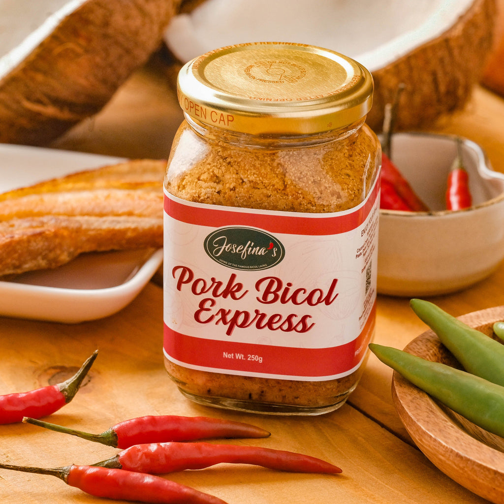 Josefina’s Pork Bicol Express | Authentic Bicolano Spicy Pork in Coconut Cream | Ready-to-Eat Filipino Favorite