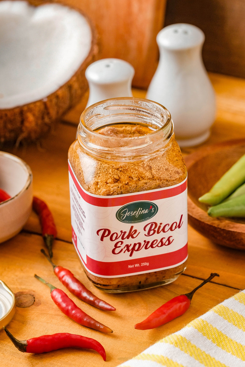 Josefina’s Pork Bicol Express | Authentic Bicolano Spicy Pork in Coconut Cream | Ready-to-Eat Filipino Favorite