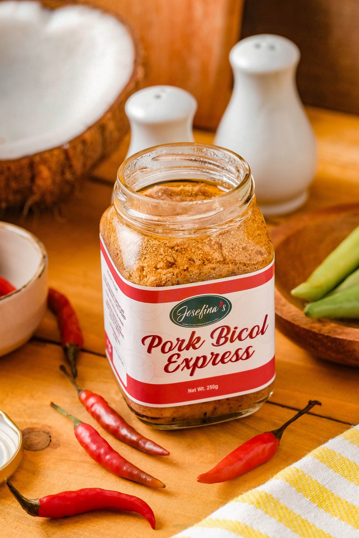 Josefina’s Pork Bicol Express | Authentic Bicolano Spicy Pork in Coconut Cream | Ready-to-Eat Filipino Favorite