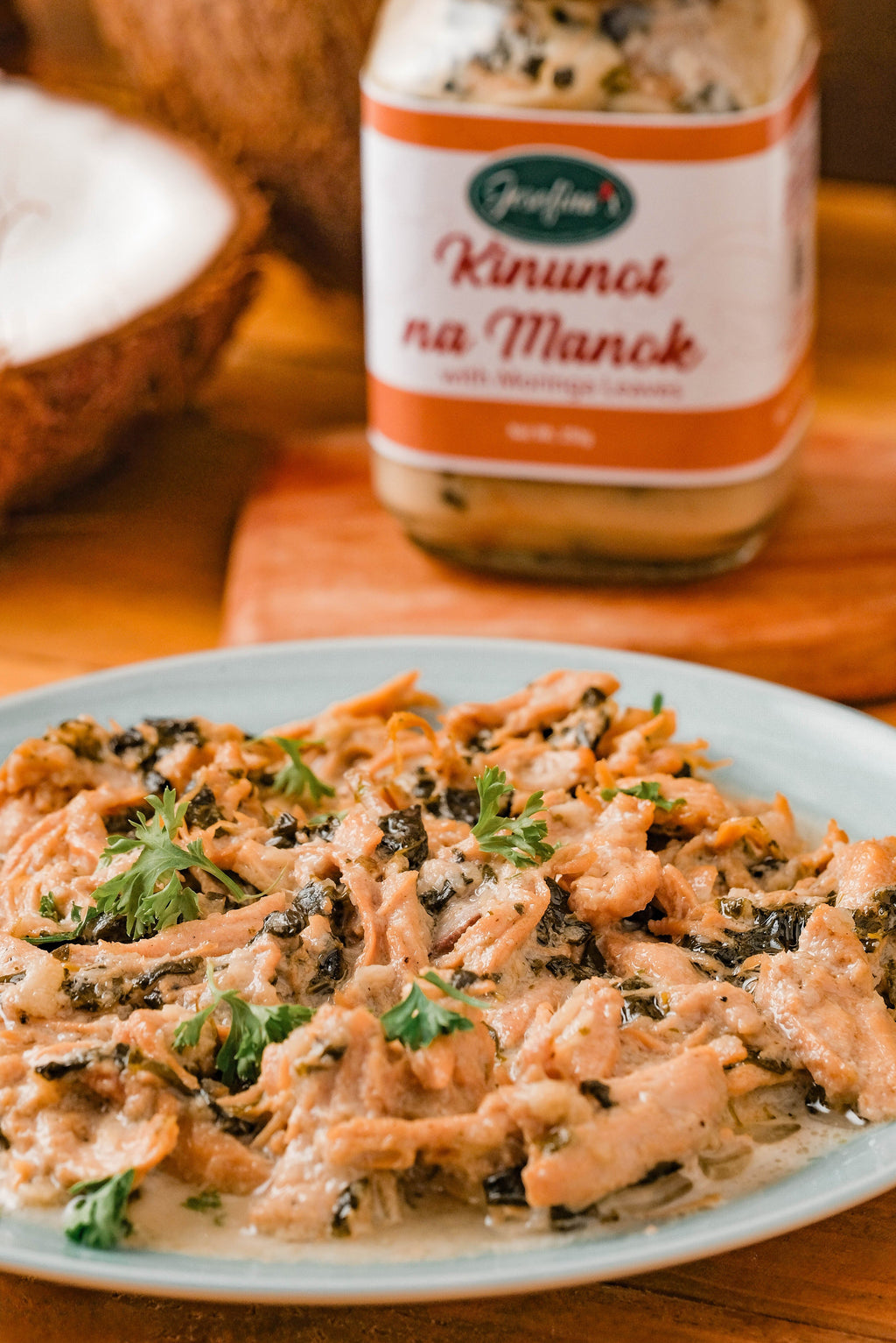 Josefina’s Kinunot na Manok | Bicolano Chicken in Coconut Milk with Malunggay | Ready-to-Eat Dish