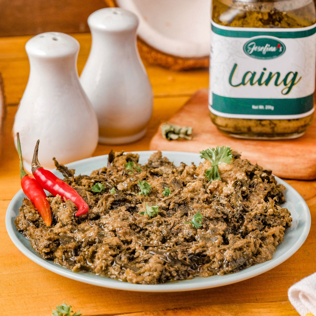 Josefina’s Laing (Bestseller) | With Pork & Alamang | Authentic Bicolano Gata Dish