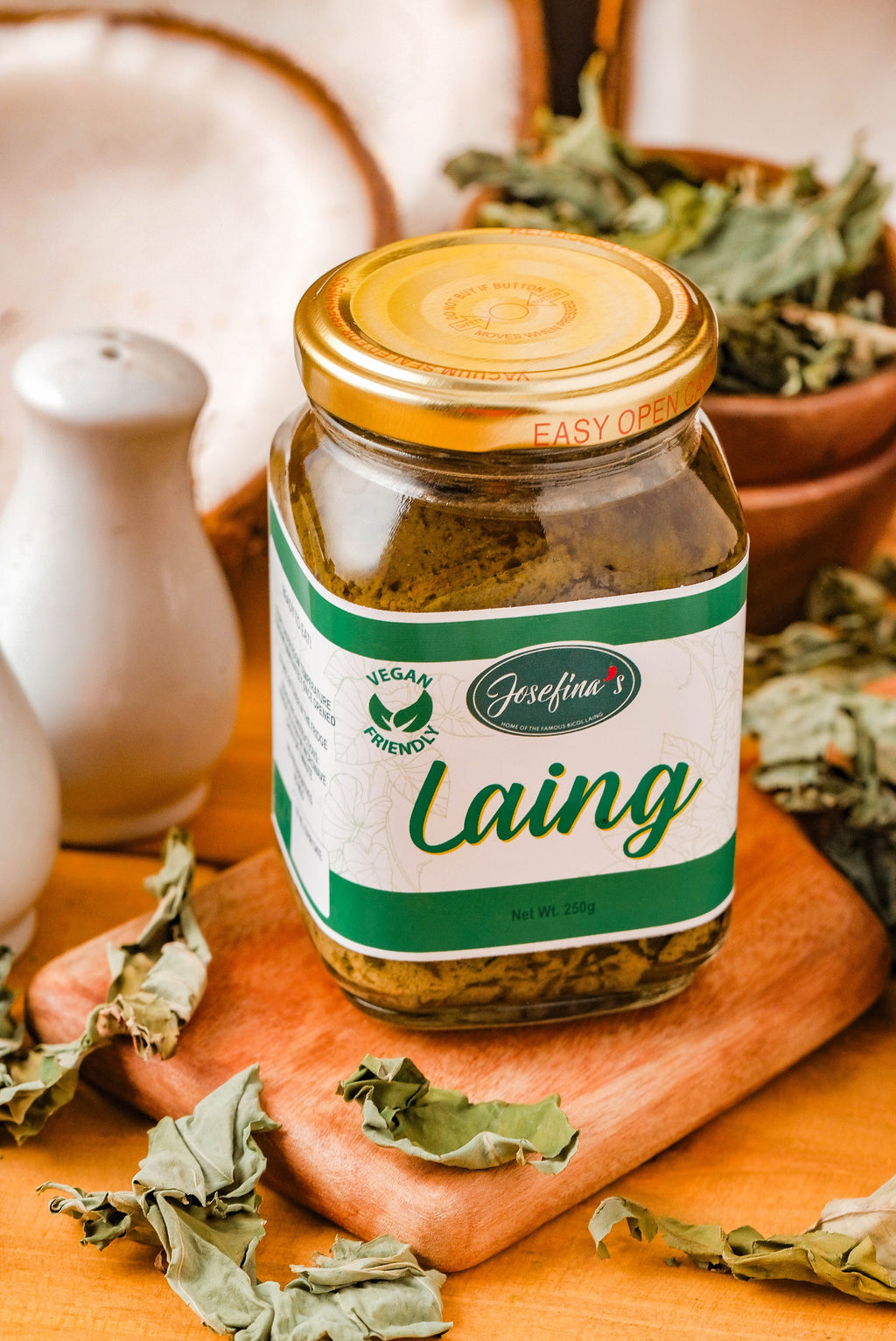 Josefina's Classic or Vegetarian Laing | Vegan | 100% Plant-Based | Ready-to-Eat Filipino Dish