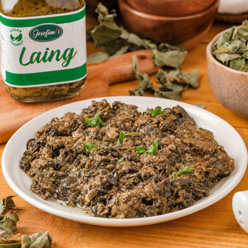 Josefina's Classic or Vegetarian Laing | Vegan | 100% Plant-Based | Ready-to-Eat Filipino Dish