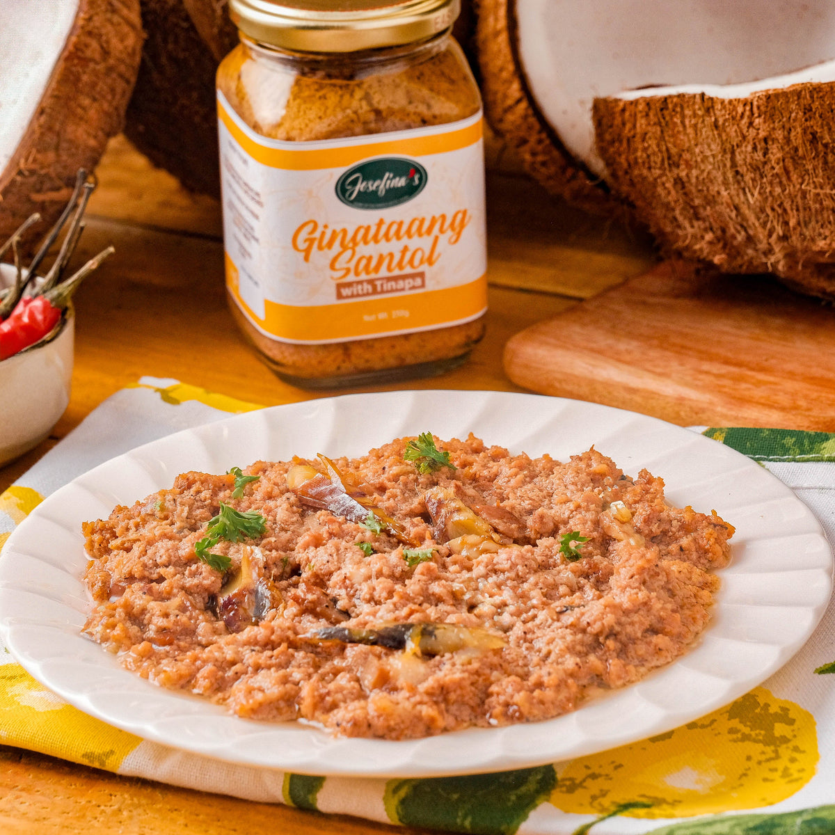 [TRIO] Josefina's No Pork Sampler Set - Laing-Tinapa, Ginataang Santol-Tinapa, Ginataang Tulingan