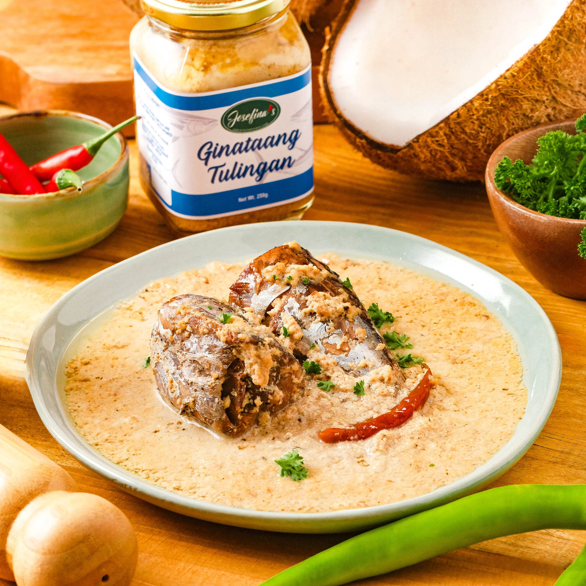 Josefina’s Ginataang Tulingan | Bullet Fish in Coconut Cream | Authentic Bicolano Dish | Ready-to-Eat 250gms